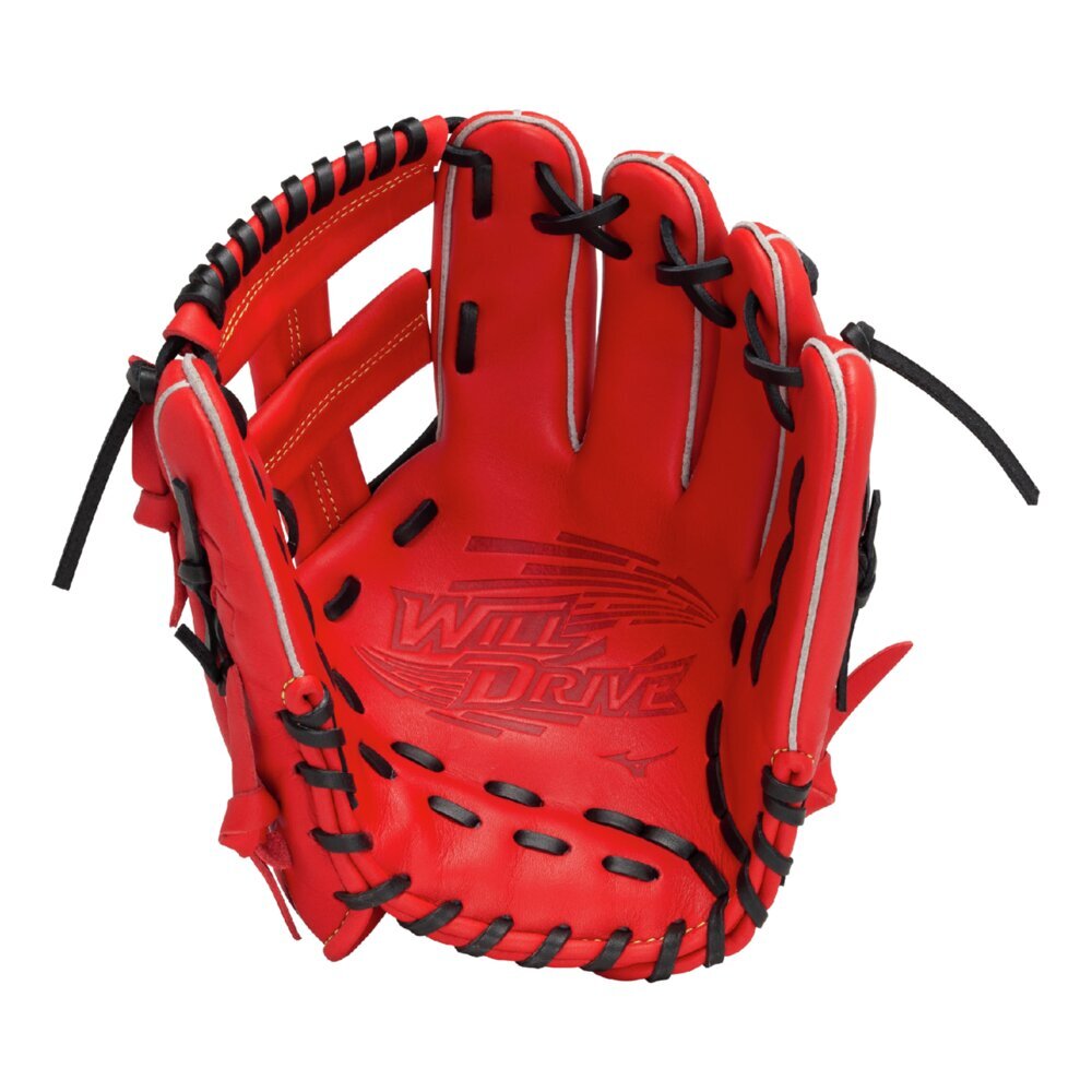 軟式用ウィルドライブ レッド IBE【内野手向け／サイズ8】|1AJGR32803