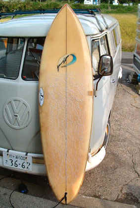 Yoshinori Ueda Single Fin | 波声人語 J's for surfers