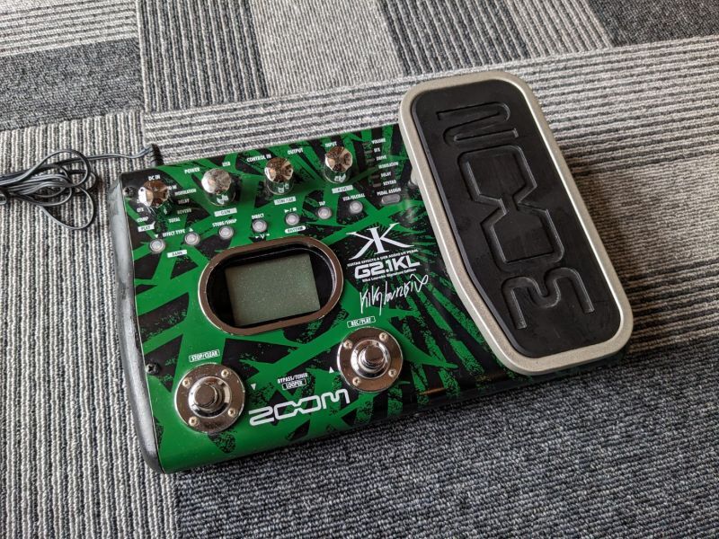 ZOOM / G2．1KL Kiko Loureiro Signature キコ・ルーレイロ（中古品