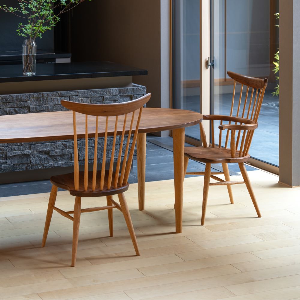 Takayama Wood Works キッチンチェア W554A/K – 柏木工株式会社