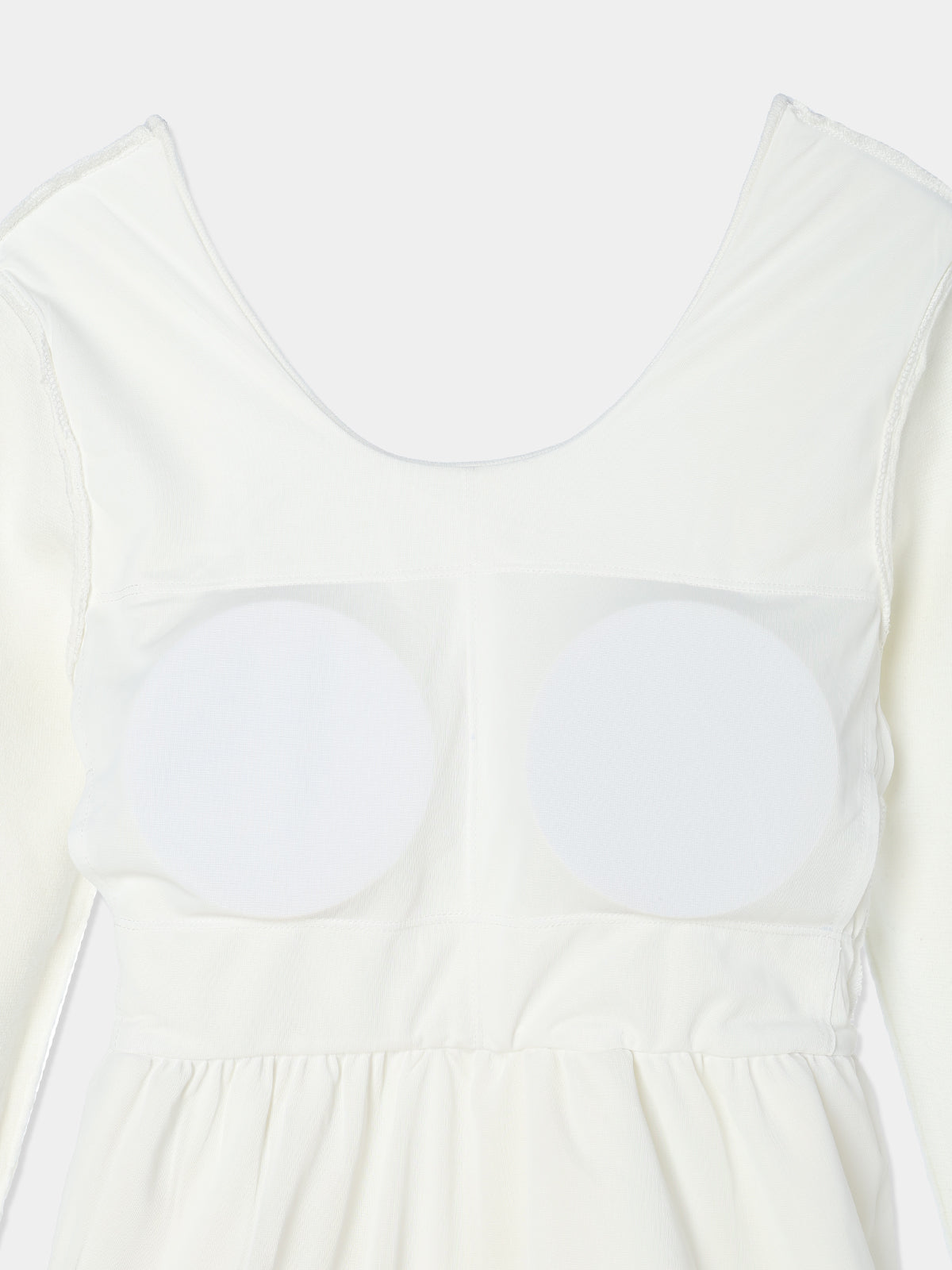 Balloon peplum Knit tops – L'AUBE BLANC