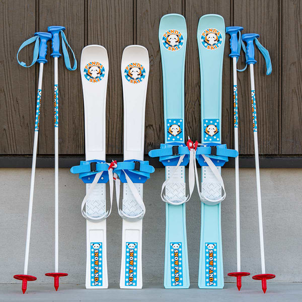 dショッピング |スキーセット パンダスキー 75cm （ 初心者 スキー板