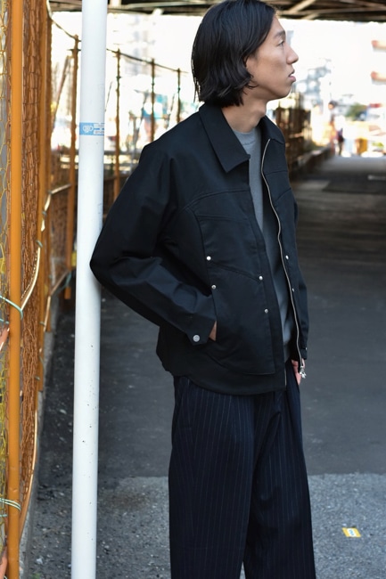J.L-A.L/ジェイラル Dais Jacket [Shungite Black] 20241202