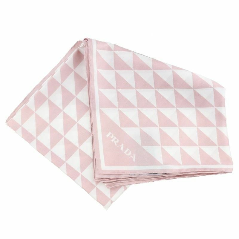 プラダ PRADAスカーフ レディース ピンク 1FF001 2DTP F0V4C ALABASTRO