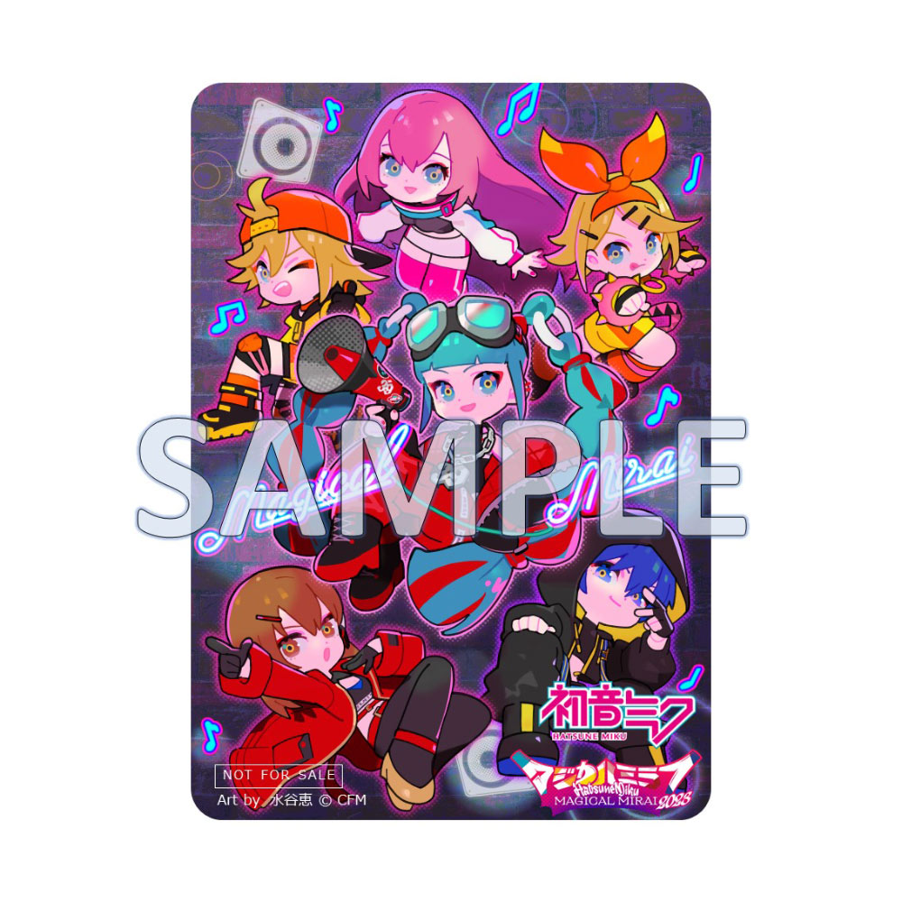 グッズ]マジカルミライ 2023 下敷き（ブース来場特典）｜初音ミク