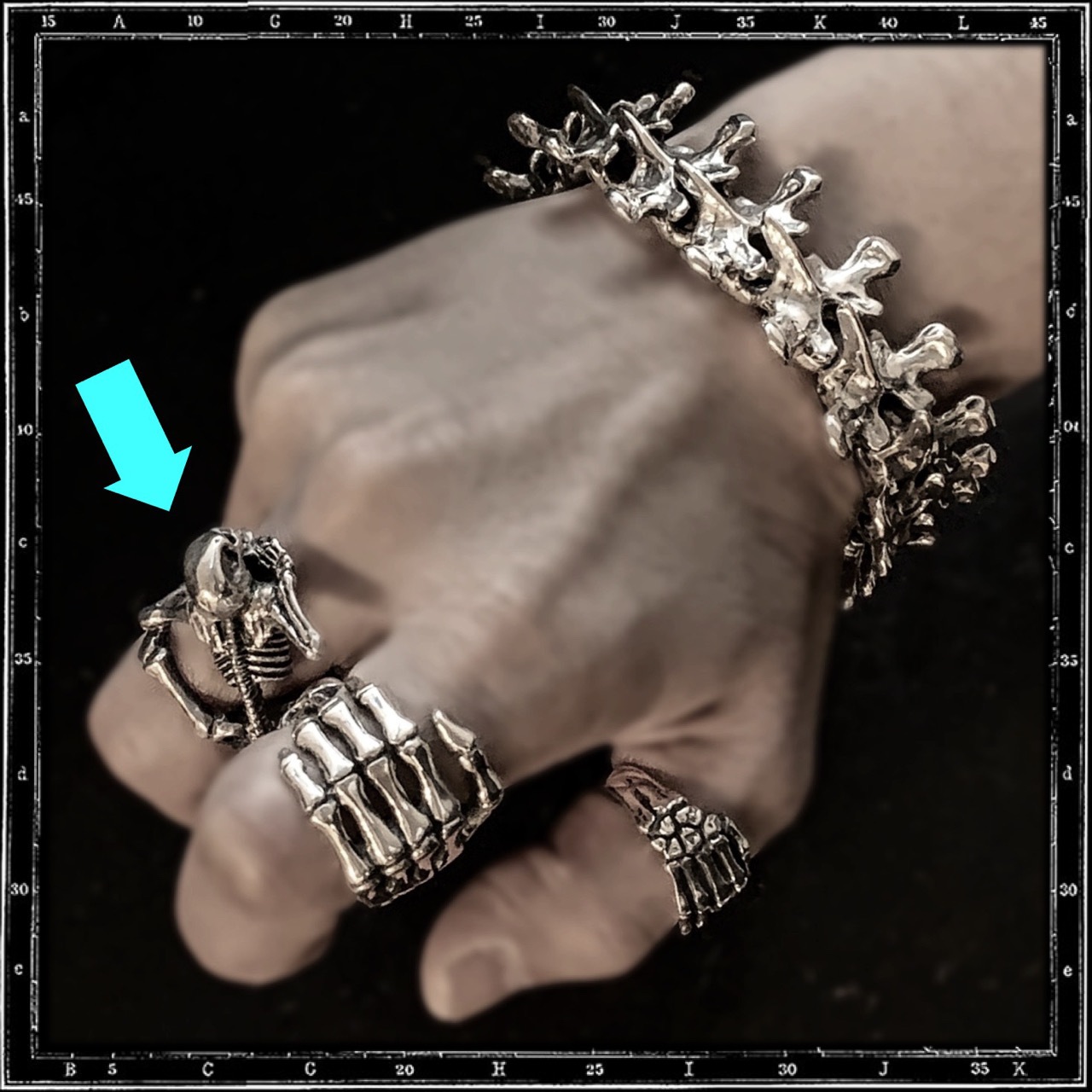 SKELETON RING | クレイジーピッグ公式オンラインストア リング,スカル