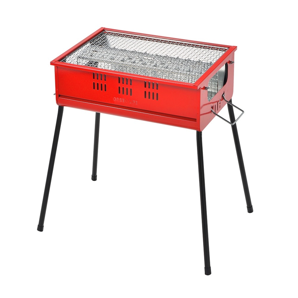 送料無料】グリーンライフ 少煙バーベキューコンロ 鉄板無し CBN