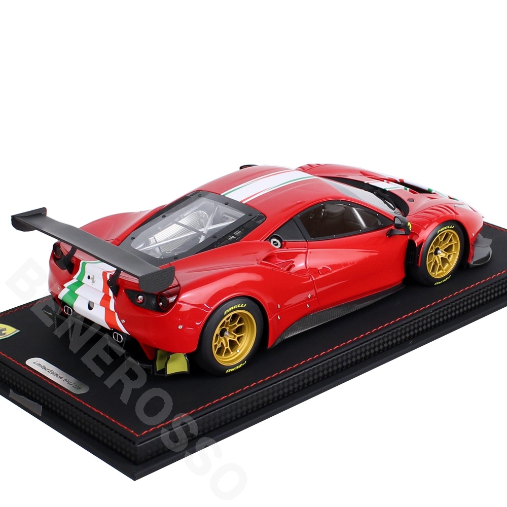 BBR MODELS 1/18スケール フェラーリ 488 GT Modificata Rosso Corsa