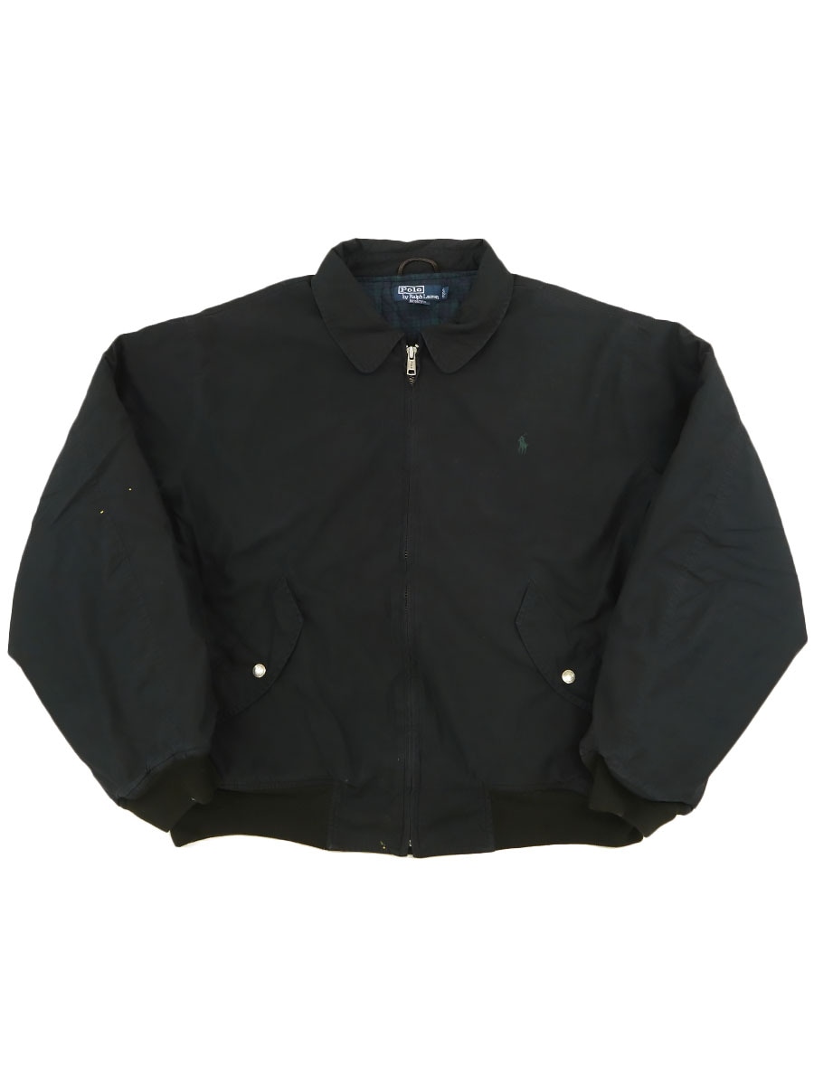 ラルフローレン 裏タータン 中綿スウィングトップ 表記(L) 黒 | すべて