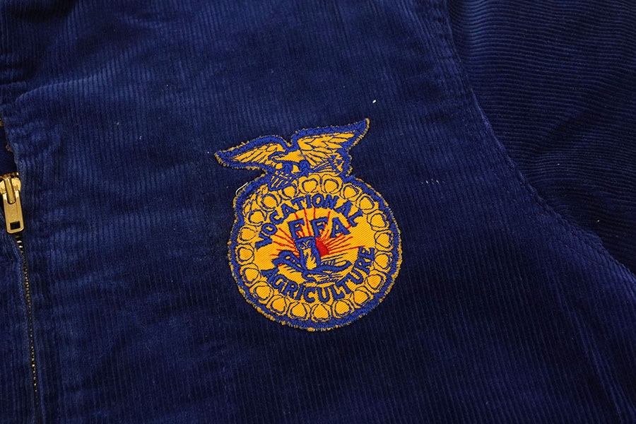 60's ''OREGON GERVAIS'' FFAジャケット 実寸(40位) バッチ付き