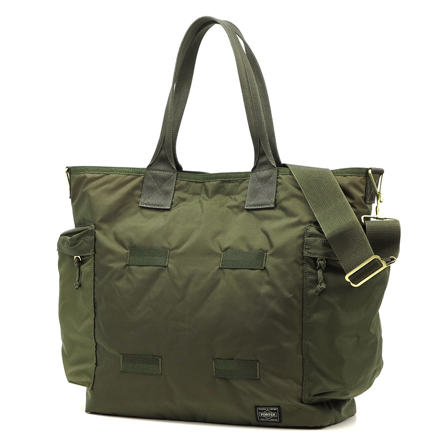 ポーター フォース 2WAYトートバッグ 855-07500 （カラー：オリーブ