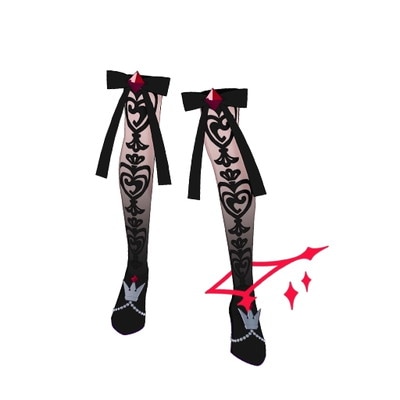 V6-002 ダークカルテットスターバズリウムレッドシューズ ☆4