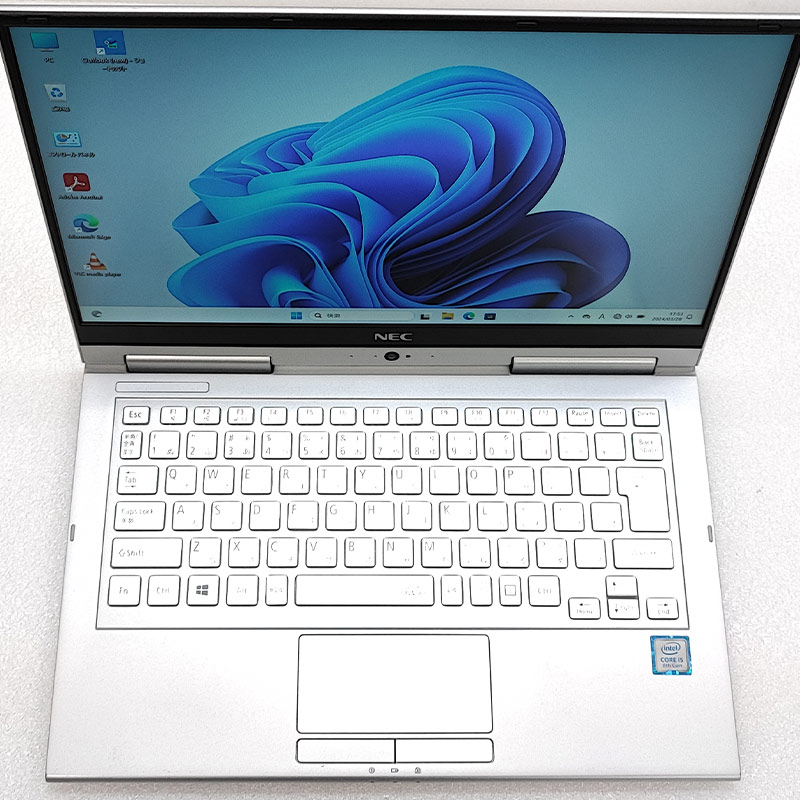 薄型 軽量 中古パソコン NEC VersaPro VKT16/G-4 Windows11 Pro Core