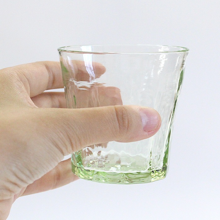 吹きガラス 水口智貴 いぐさガラス そばチョコ 口径7.5×高7cm [化粧箱付]