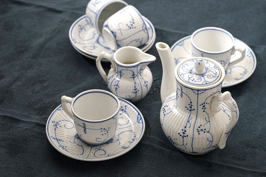 ビレロイ＆ボッホVilleroy&Boch Dresden サキソニー柄ディネット