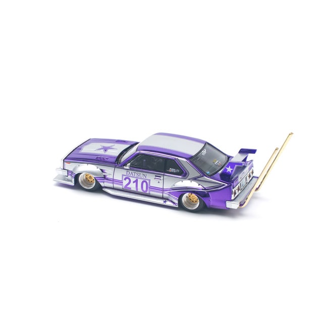 1/64 SKYLINE C210 KAIDO RACER (BOSOZOKU STYLE) PURPLE CHROME