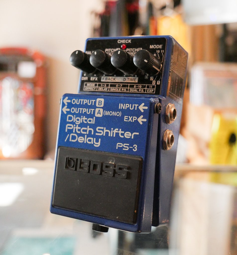 Boss PS-3 - Pitch Shifter ⁄ Delay Demo BOSS PS-3 PITCH SHIFTER