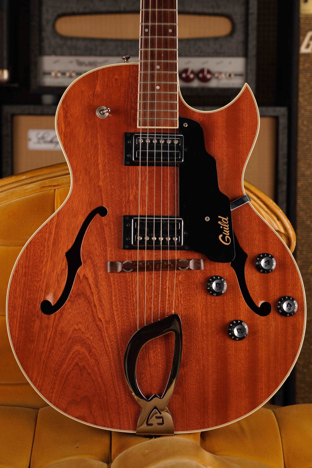 1997 Guild Starfire II Natural Mahogany