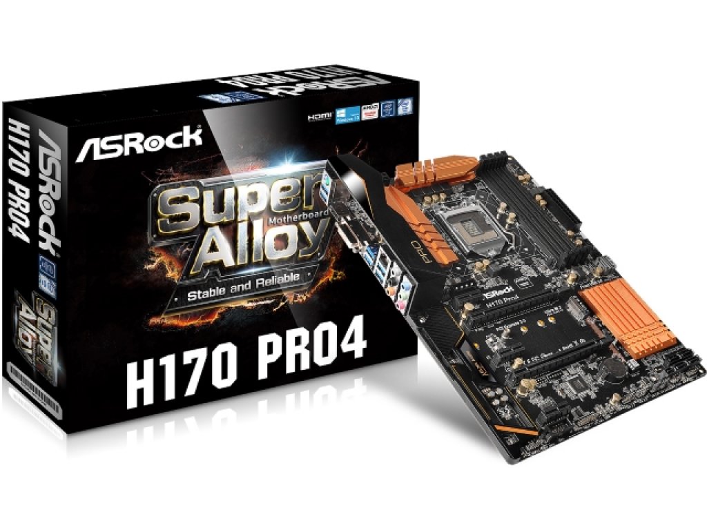 ASRock H170 Pro4 インテル 100シリーズ LGA1151対応 intel H170チップ