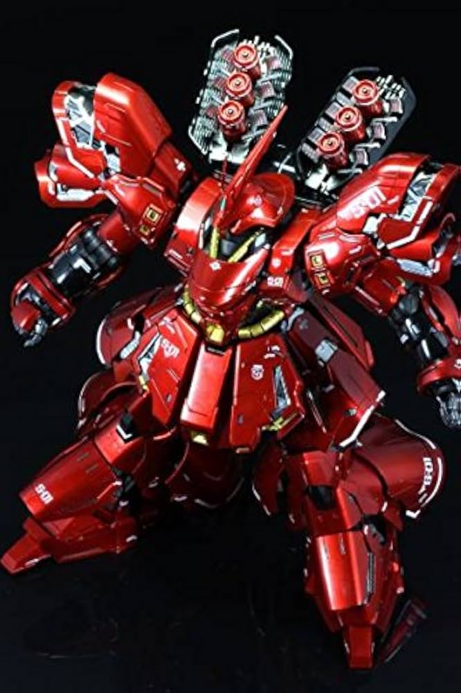 Amazon.co.jp: [塗装済完成品]MG 1/100MSN-04サザビーVer.Ka(LED