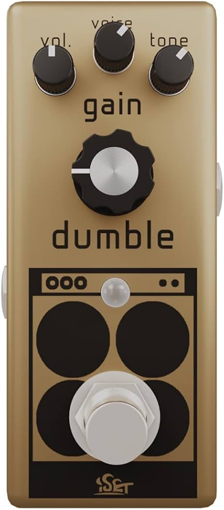 Amazon | ISET ダンブル オーバードライブ ペダル アナログ ミニ