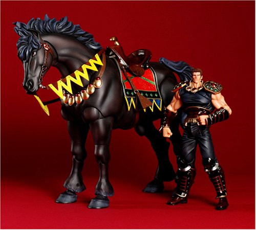 Amazon.co.jp: 北斗の拳 世紀末覇者ラオウ&黒王号 リペイントVer. : ホビー