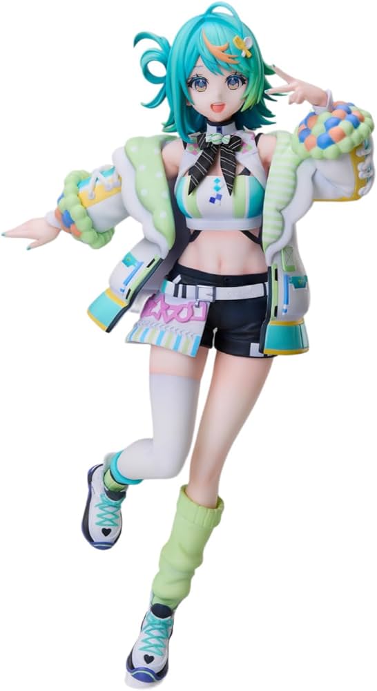 Amazon.co.jp: あおぎり高校 1/7スケールフィギュア ぷわぷわぽぷら