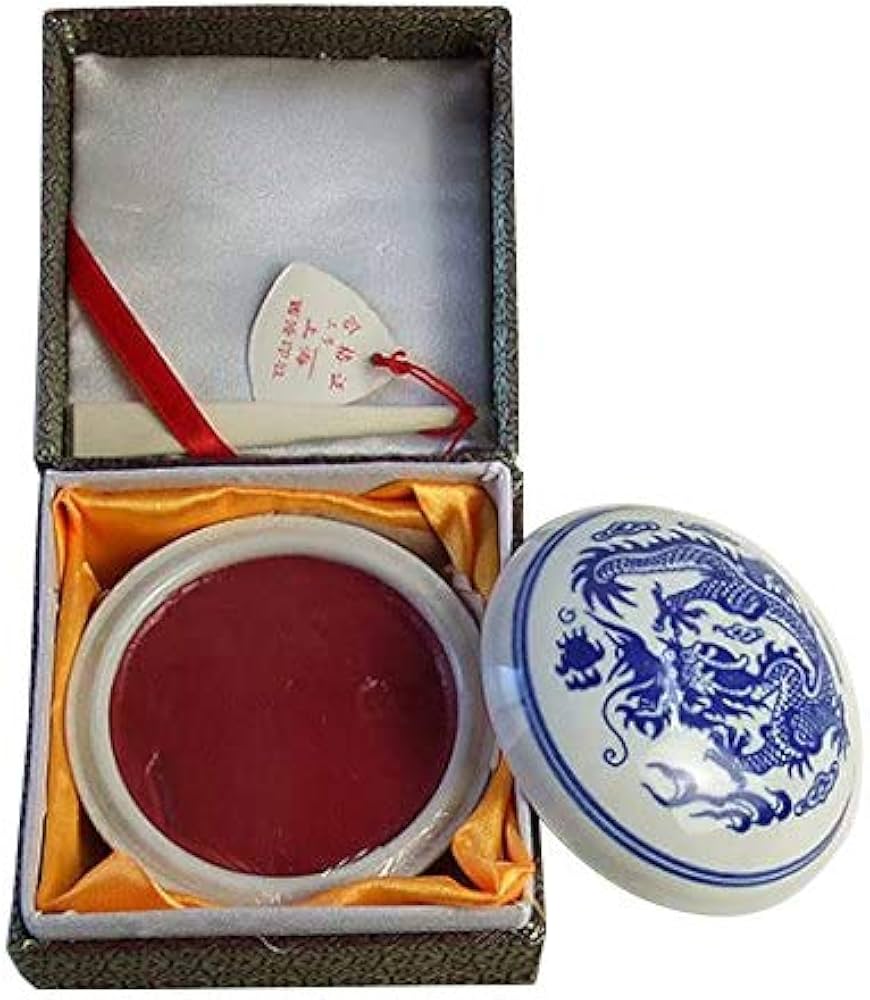 Amazon | 印泥 西冷印社 美麗 二両装(60g) 朱肉 落款 篆刻 | 落款印