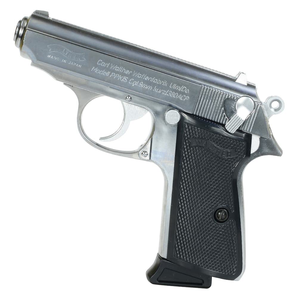 Amazon | マルゼン ワルサーPPK/S ステンレス ブローバックガスガン 18