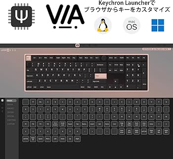 Amazon | 【国内正規品】Keychron Q6 Max QMK/VIAワイヤレス・カスタム