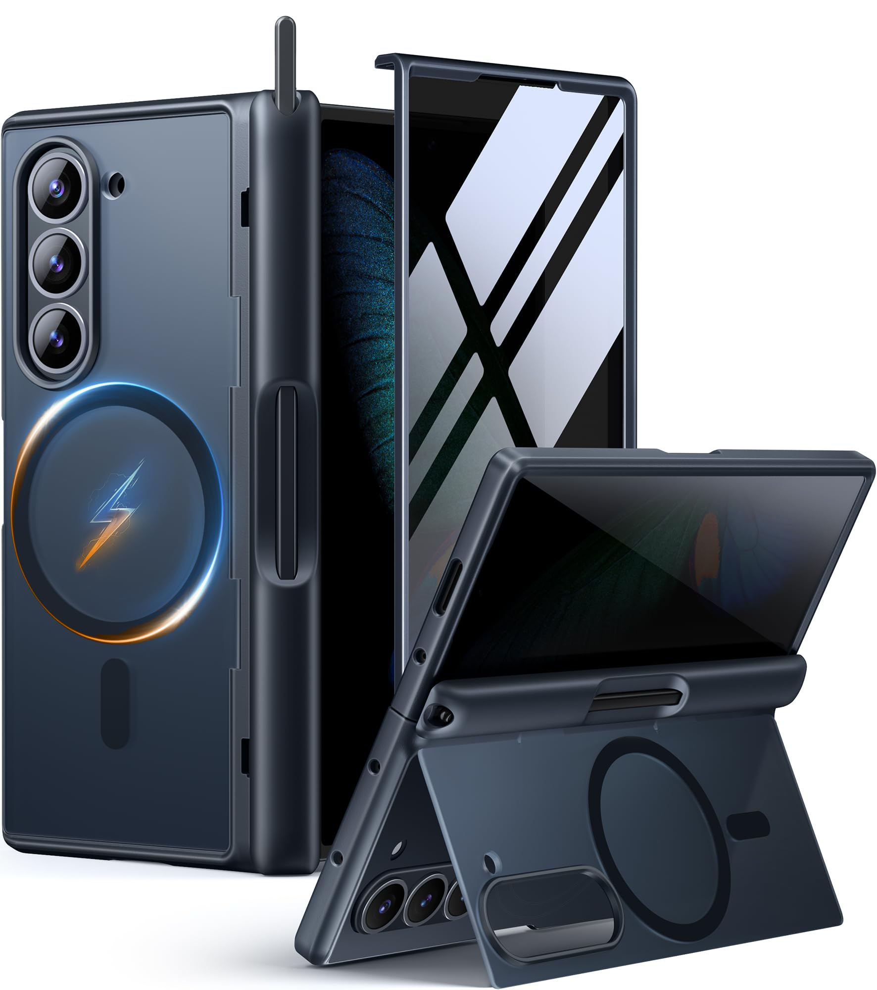 Amazon.co.jp: MOBOSI for Samsung Galaxy Z Fold 6 ケース Sペン