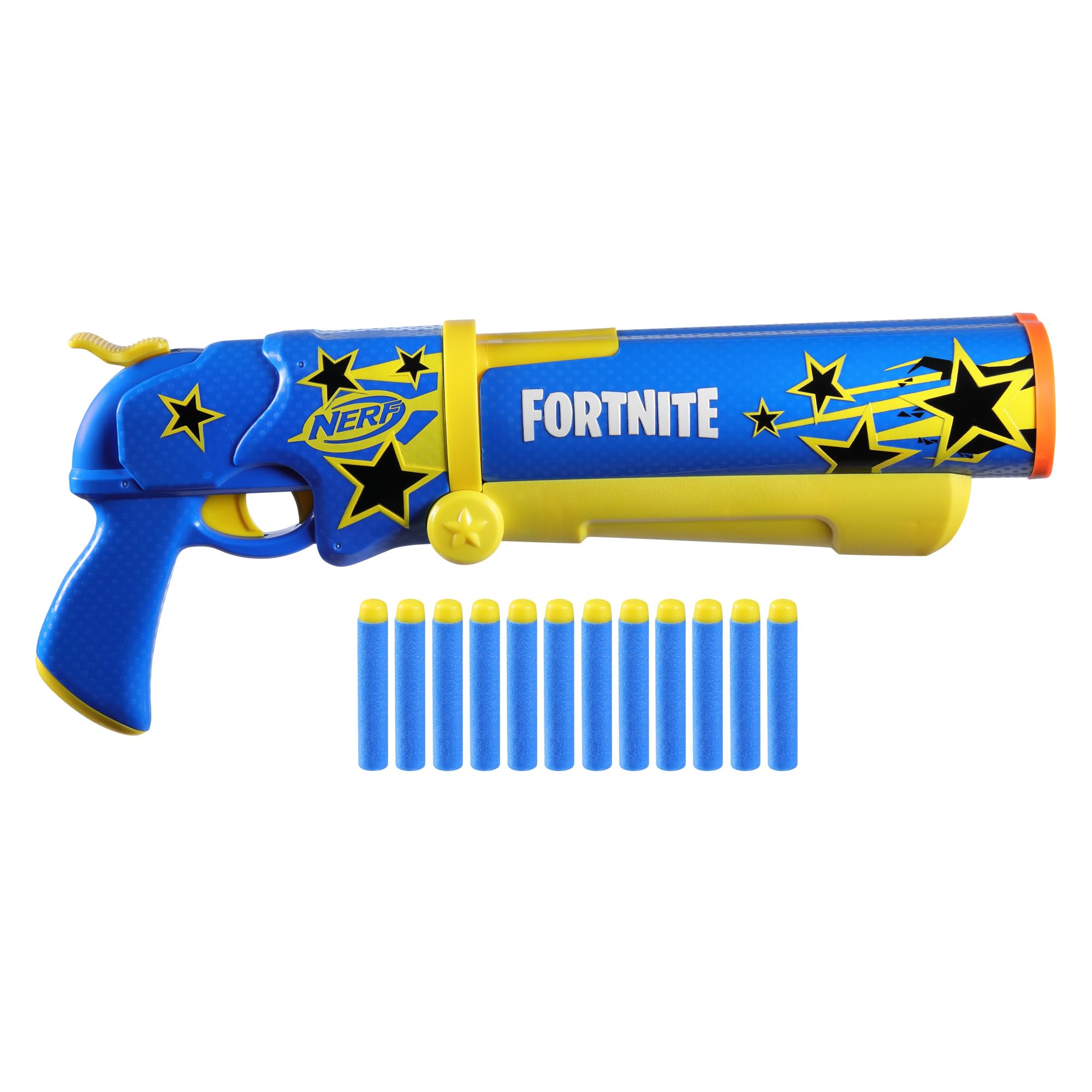 Amazon.com: Nerf Fortnite Half Tone Hero Blaster, Bonus Code to