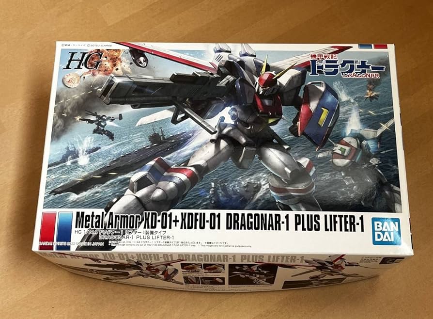 Amazon | 機甲戦記ドラグナー HG 1/144 ドラグナー1 リフター1装備