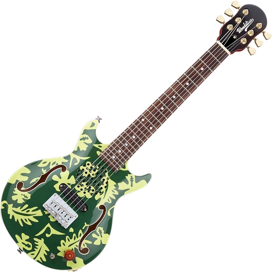 Amazon | Woodstics Guitars WS-MINI Deep Green ＆ Green ALOHA