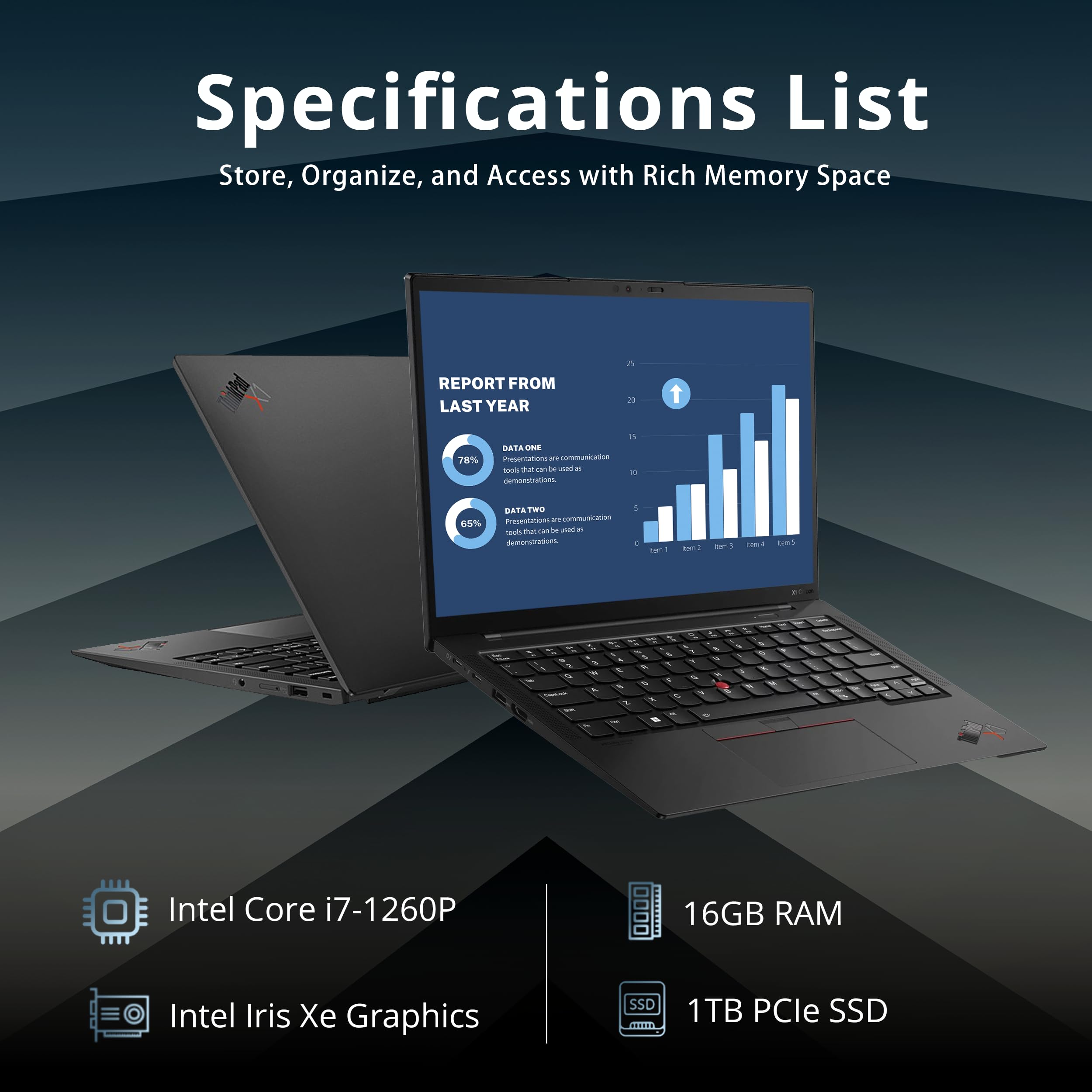 Amazon.com: Lenovo 2022 Thinkpad X1 Carbon Gen 10 14.0