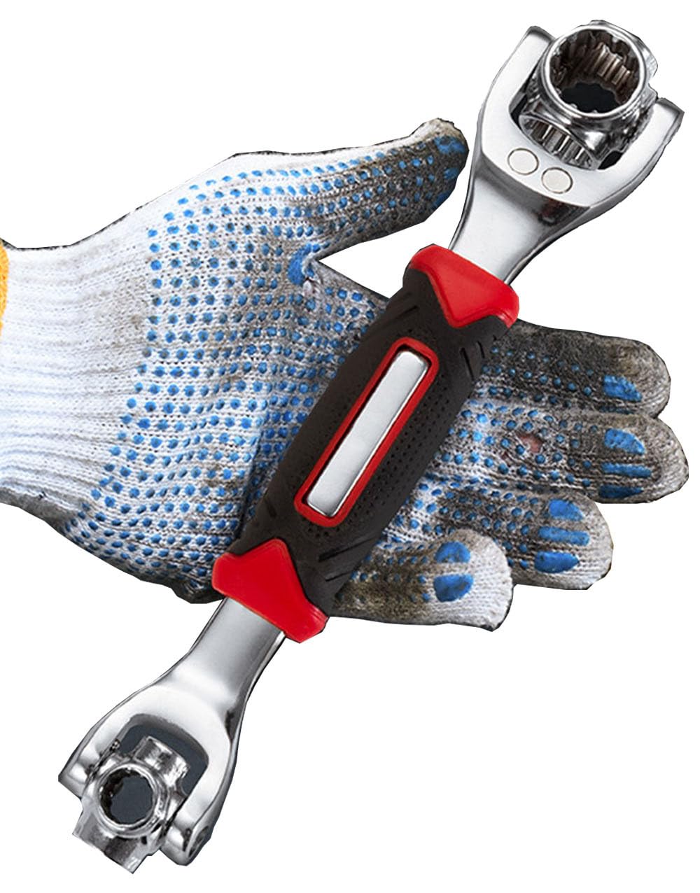 Amazon | 六角レンチ ソケット 8 in 1 万能ソケットレンチ 8 10 12 13