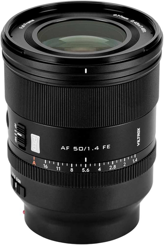 Amazon.co.jp: VILTROX AF 50mm F1.4 PRO FE レンズ 大口径f/1.4