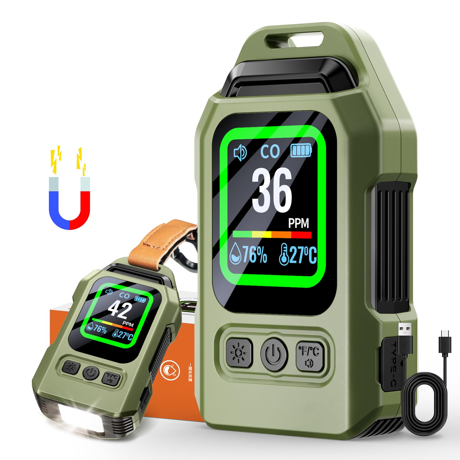 Amazon.co.jp: 【Amazon 限定ブランド】一酸化炭素チェッカー 日本製