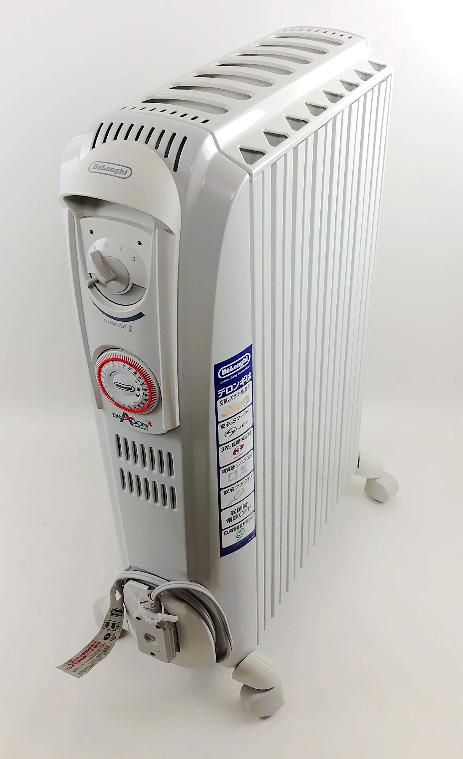 Amazon | DeLonghi オイルラジエーターヒーター ドラゴン3 D081569EFS