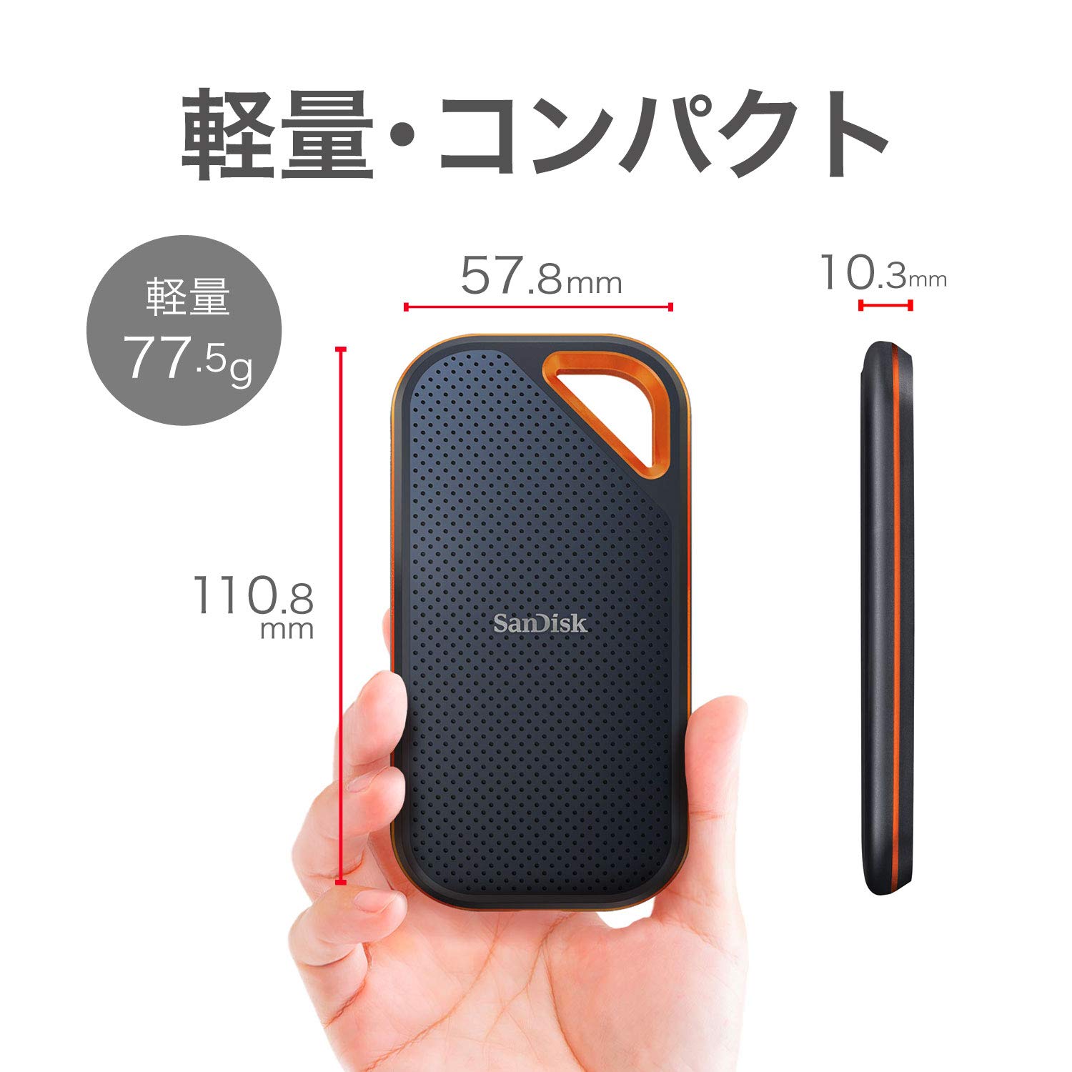 Amazon | 【Amazon.co.jp限定】SanDisk SSD 外付け 1TB USB 3.2 Gen