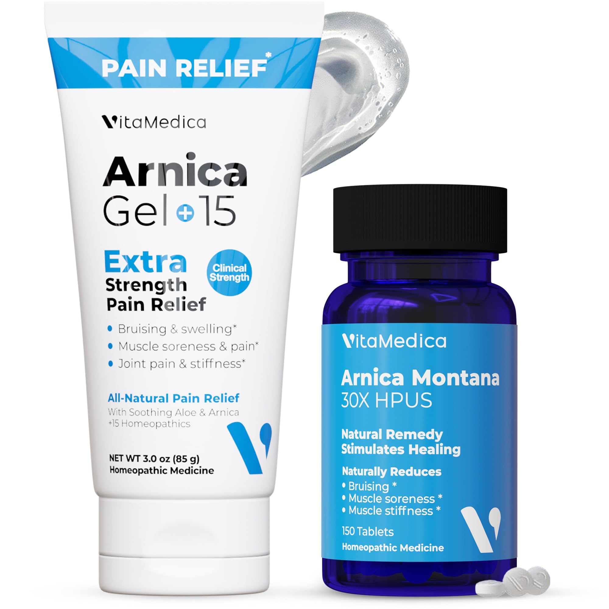 Amazon.com: VitaMedica Arnica Montana Tablets & Arnica Gel Bundle