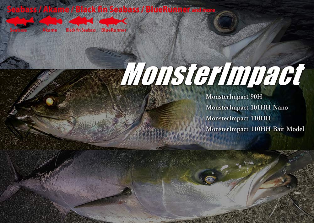 Amazon.co.jp: RippleFisher MonsterImpact 110HH Bait-Model/リップル