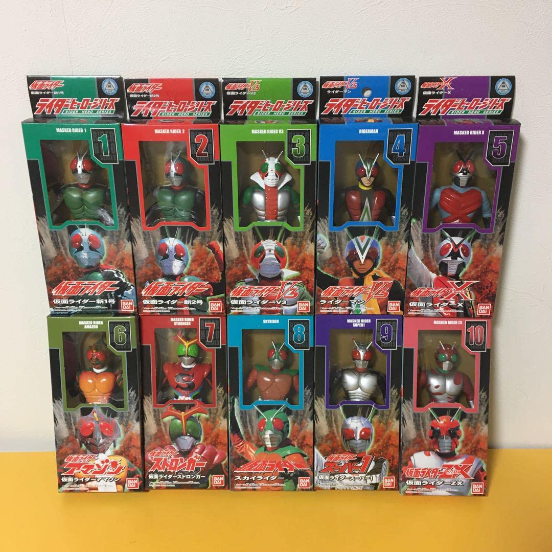 仮面ライダー ☆100体以上 仮面ライダー ソフビセット 人形 フィギュア