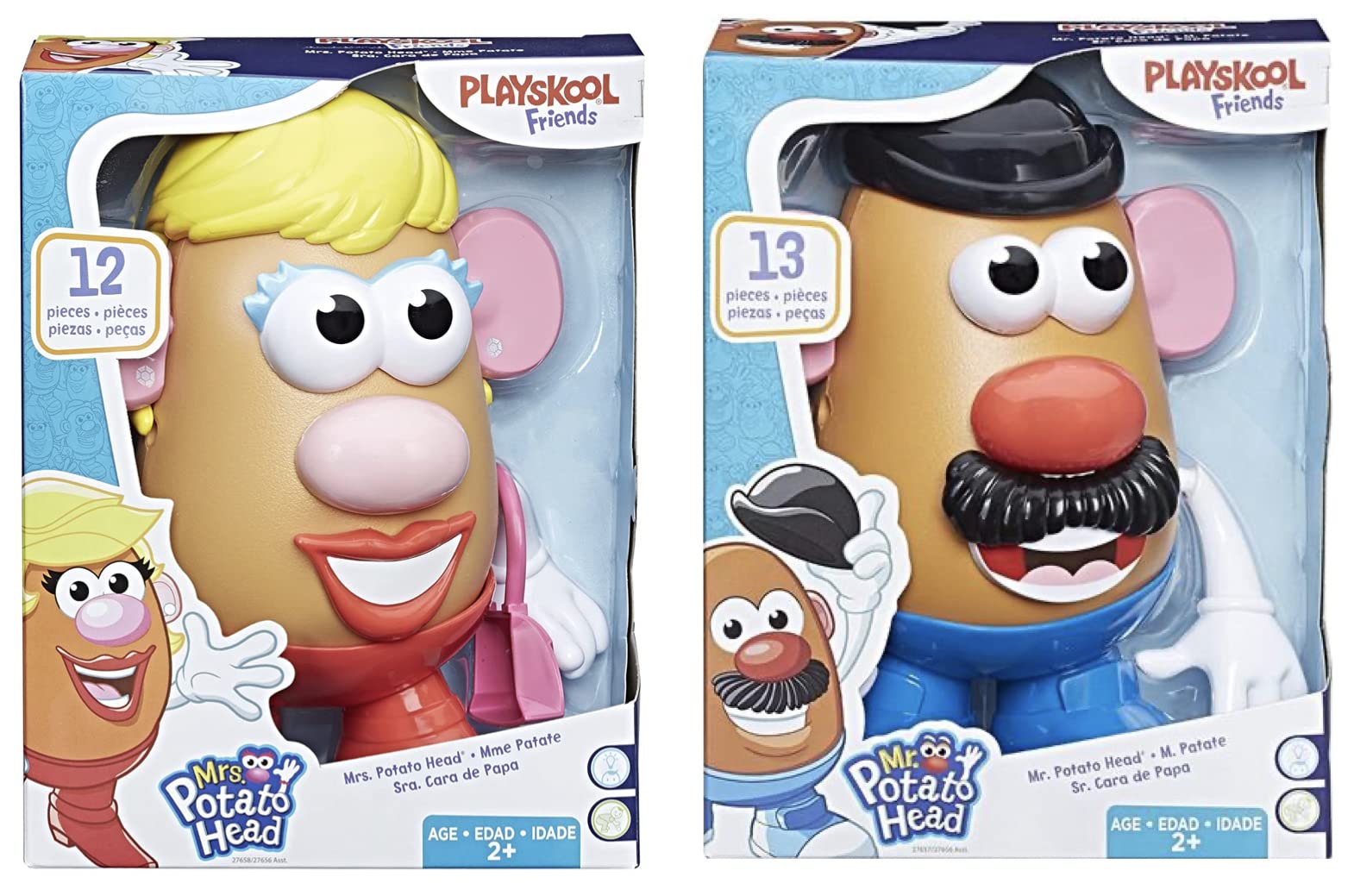Amazon.com: Mr Potato Head Mr & Mrs Potato Head-Set of 2 : Toys