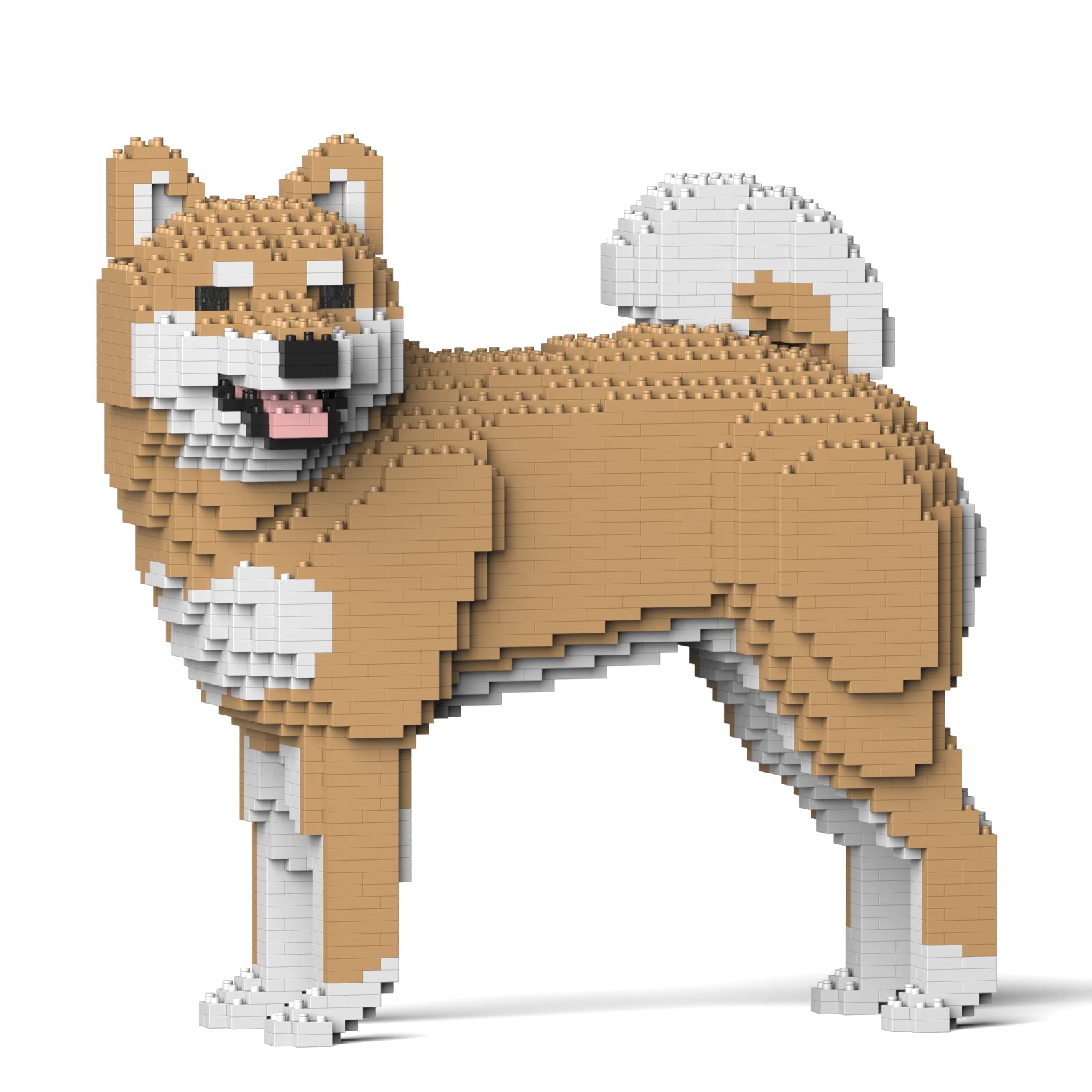 Amazon.com: JEKCA Shiba Inu 02S-M02 | Dog Plastic Building Blocks