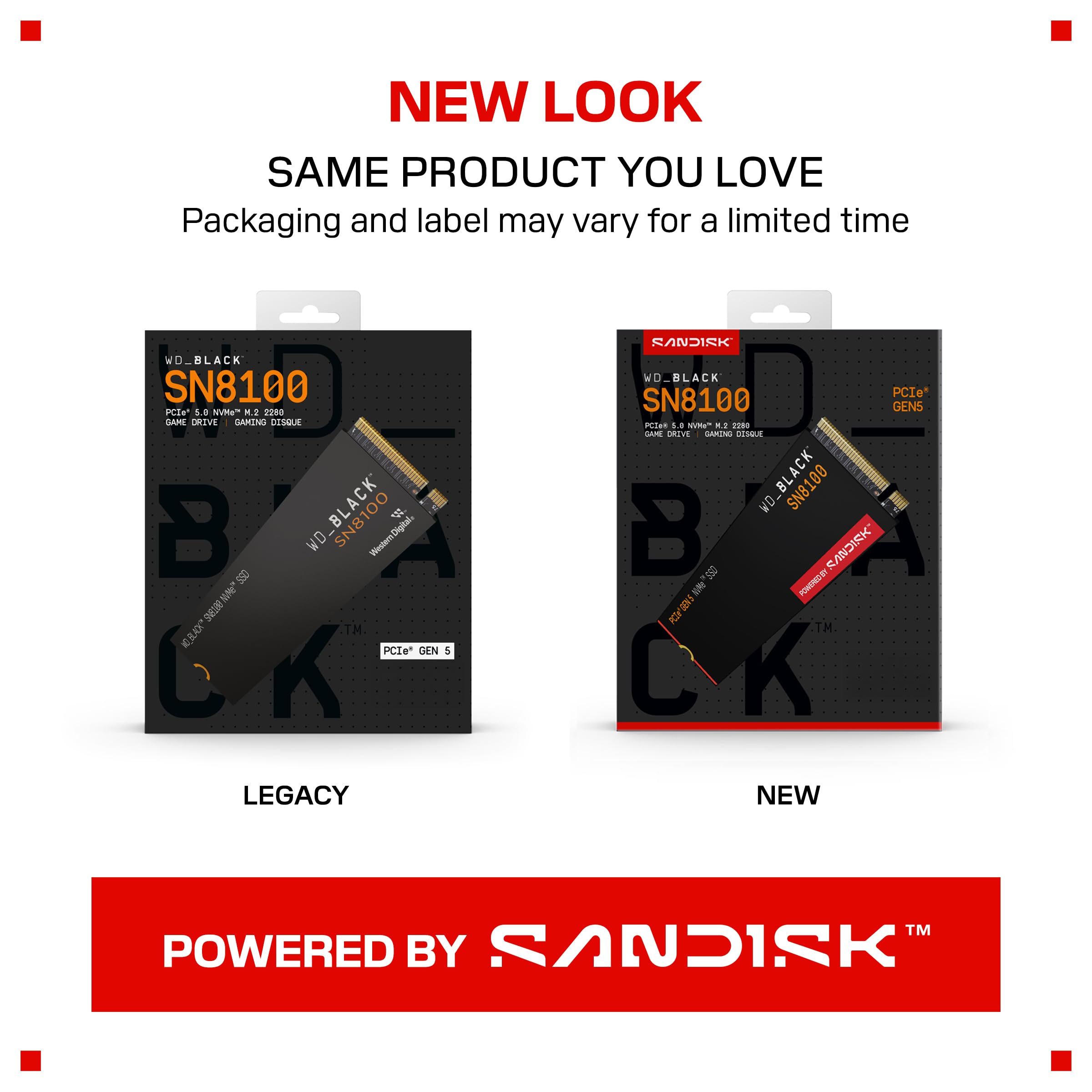 Amazon | WD_BLACK 2TB SN8100 NVMe SSD 内蔵ソリッドステートドライブ