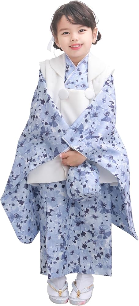 Amazon | [KYOETSU] [キョウエツ] 自宅で簡単着付け 七五三 3歳 女の子