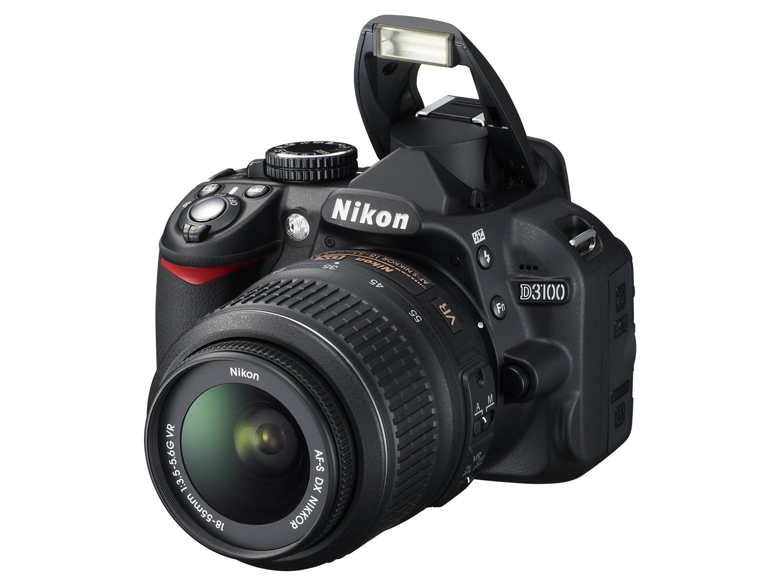 Amazon.com : Nikon D3100 14.2MP Digital SLR Camera with 18-55mm f