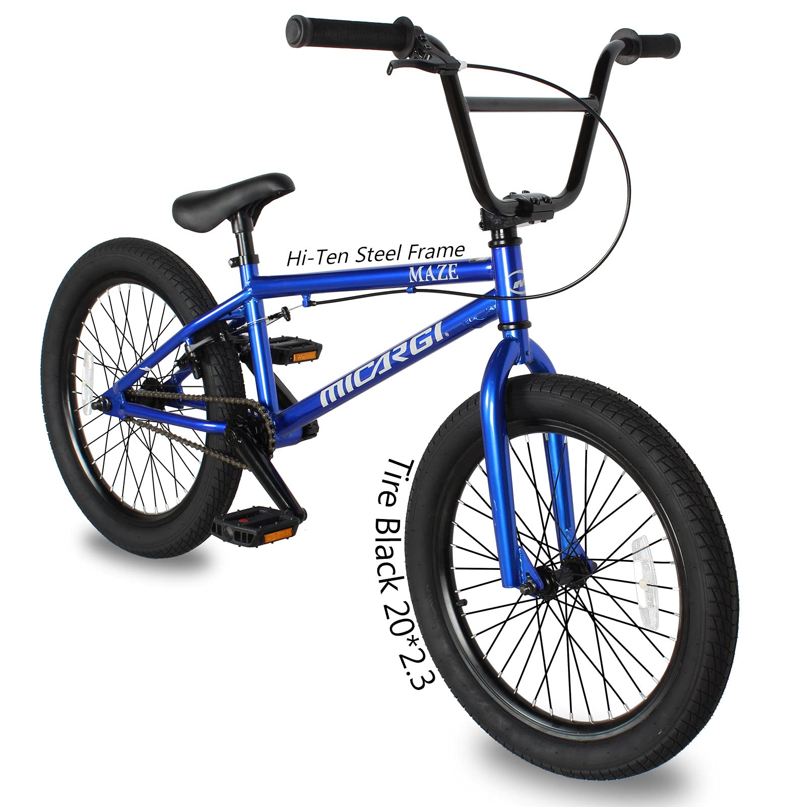 Amazon.com : MICARGI Maze Freestyle BMX Bike, Entry and