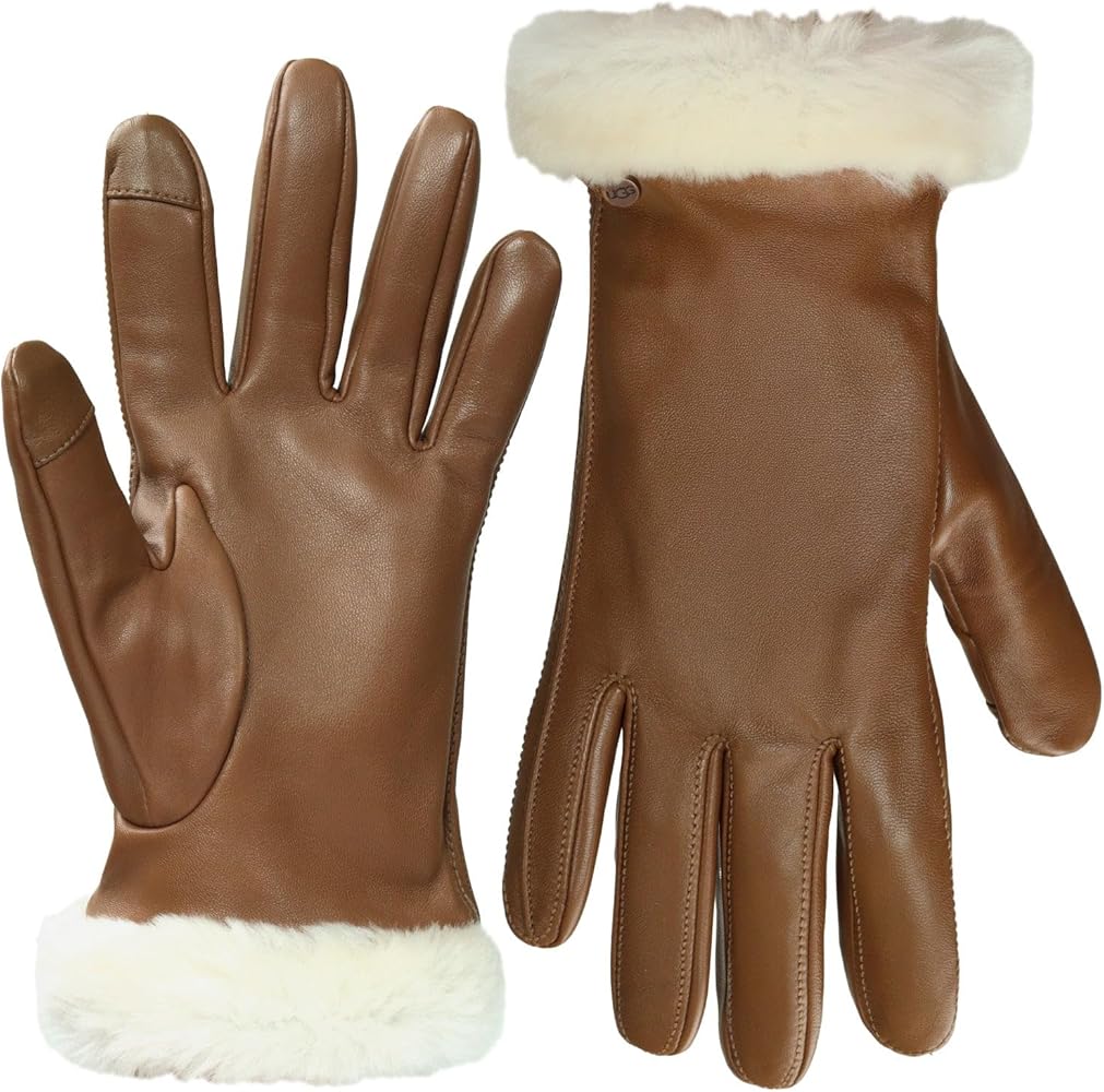 Amazon.com: UGG Women's Sheepskin Cuff Gloves with Touchscreen